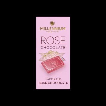 Шоколад Millennium Rose розовый 100 г (4820075508883) 1175515 фото