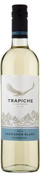 Вино Trapiche Vineyards Sauvignon Blanc біле сухе 0.75л (VTS3701320) 740637 фото