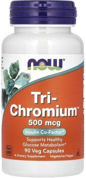 Now Foods Tri-Chromium 500mcg - 90 vcaps 1449664 фото