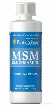 Puritan's Pride MSM Glucosamine Cream Крем с глюкозамином и МСМ 113 г 775048 фото