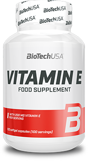 BioTechUSA Vitamin E 200 mg 100 caps 422864 фото