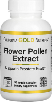 California Gold Nutrition Graminex Flower Pollen Extract Экстракт цветочной пыльцы Граминекс 90 растительных капсул 1044449 фото