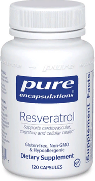 Pure Encapsulations Resveratrol 120 капсул 842090 фото
