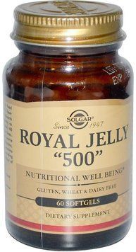 Solgar Royal Jelly "500" 60 Softgels 498721 фото