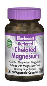 Bluebonnet Nutrition Albion Buffered Chelated Magnesium 200 mg 60 caps 490409 фото