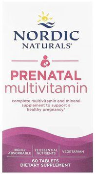 Nordic Naturals Prenatal Multivitamin - 60 Tablets 1453331 фото