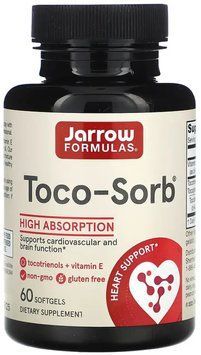 Jarrow Formulas Toco-Sorb - 60 capsules 1460780 фото