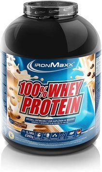 Протеин IronMaxx 100% Whey Protein 2350 g /47 servings/ Vanilla Coffee 719511 фото