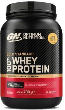 Optimum Nutrition Gold Standard 100% Whey - 780g Delicious Strawberry 1480263 фото