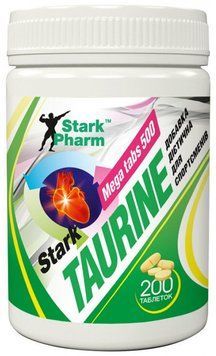 Stark Pharm Stark Taurine 500 mg Таурин 200 таблеток 824775 фото