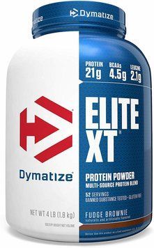 Протеин Dymatize Elite XT 1810 g /53 servings/ Fudge Brownie 379836 фото