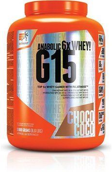 Гейнер Extrifit G15 Anabolic Gainer 3000 g /66 servings/ Choco Coconut 525950 фото