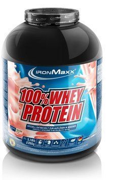 Протеин IronMaxx 100% Whey Protein 2350 g /47 servings/ Melon 667480 фото