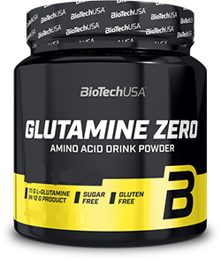 Амінокислота для спорту BioTechUSA Glutamine Zero 300 g /25 servings/ Lemon 399532 фото