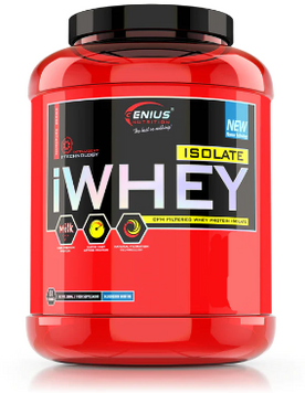 Протеин Genius Nutrition iWhey isolate 2000 g / 61 servings / Banana 1021899 фото