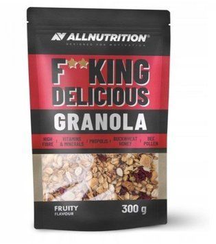 Гранолу All Nutrition Fitking Granola 300g Fruity 1032092 фото