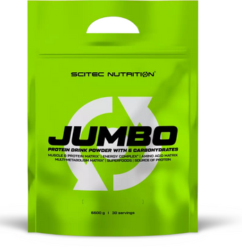 Гейнер Scitec Nutrition Jumbo 6600 g/30 servings/vanilla 1016437 фото