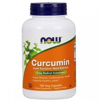 Now Foods Curcumin From Turmeric Root Extract, 120 Veg Capsules 685145 фото