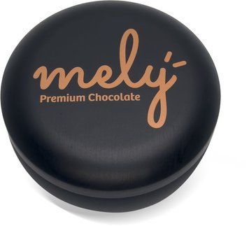 Шоколадний інжир MELY Sugar Free Chocolate Covered Fig Round Metal Box 150 g (8682759691214) 1219537 фото