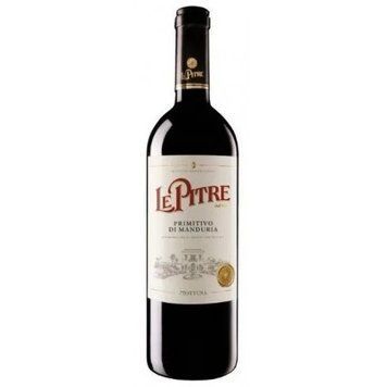 Вино Le Pitre Primitivo di Manduria DOC, красное сухое, 14.5% 0.75л (MAR8006853002118) 1150918 фото