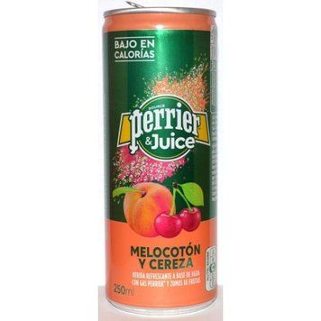 Упаковка напитка сокосодержащего Perrier Peach-Cherry сильногазированного 4х0.25 л (7613039337127_4) 1328611 фото