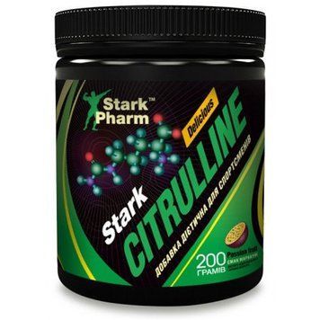 Амінокислота для спорту Stark Pharm Citrulline Malate 200 g /66 servings/ Passionfruit 421742 фото