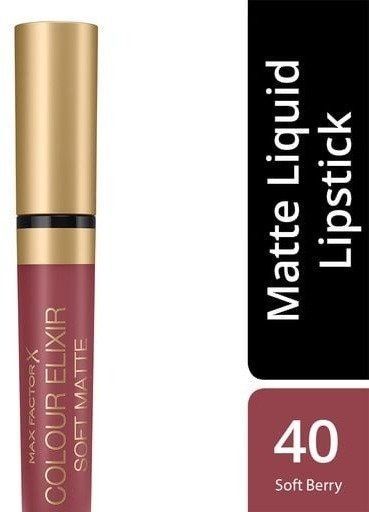 Max Factor Colour Elixir Soft Matte Lipstick Помада для губ №40 soft berry 4 ml 1191150 фото