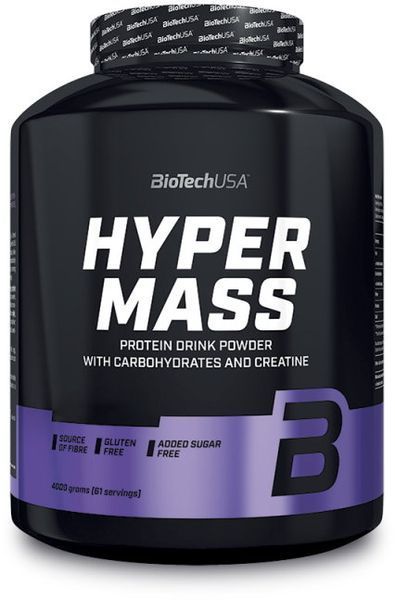 Гейнер BioTech Hyper Mass 4000 g /61 servings/ Chocolate 851710 фото