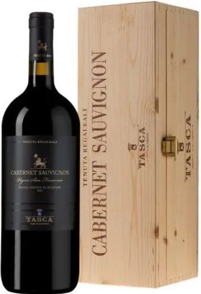Вино Tenuta Regaleali Vigna San Francesco Cabernet Sauvignon Sicilia Doc (wooden box) красное сухое 14.5% 0.75 (WHS8052462540213 1212291 фото
