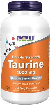 Now Foods Taurine 1000mg - 250 Veg Capsules 1454313 фото