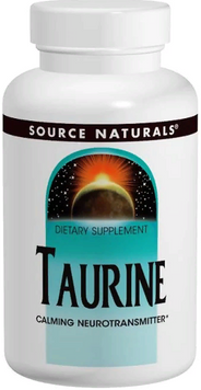 Source Naturals Taurine, 500 mg, 120 Tablets (SNS-01281) 606851 фото