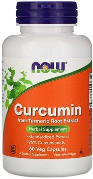 Now Foods Curcumin, 60 Veg Capsules 685146 фото