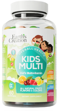 Earth&lsquo;s Creation Kids Multivitamin Детские мультивитамины 60 жевательных конфет 1138741 фото