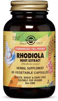 Solgar Rhodiola Root Extract 60 Vegetable Capsules 498722 фото