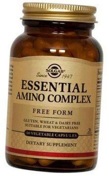Solgar Essential Amino Complex 60 Vegetable Capsules 496801 фото