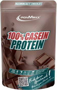 Протеїн IronMaxx 100% Casein Protein Isolate 400 g / 16 servings / Chocolate 1112564 фото