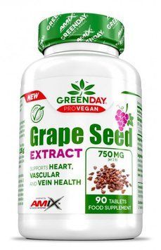 Amix GreenDay ProVegan Grape Seed Extract Экстракт виноградных косточек 90 таблеток 1033223 фото
