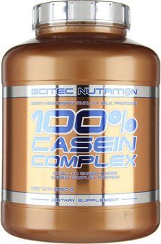 Протеин Scitec Nutrition 100% Casein Complex 2350 g /78 servings/ Cantaloupe White Chocolate 387543 фото