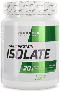 Протеин Progress Nutrition Whey Protein Isolate 500 g /20 servings/ Strawberry 869103 фото
