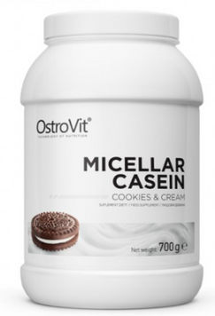 Протеин OstroVit Micellar Casein 700 g /23 servings/ Cookies Cream 391354 фото