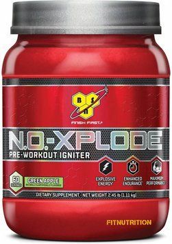 BSN N.O.-Xplode Pre-Training Igniter 1110 g /60 servings/ Green Apple 415702 фото