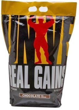Гейнер Universal Nutrition Real Gains 4800 g /31 servings/ Chocolate 390990 фото