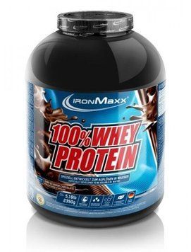 Протеин IronMaxx 100% Whey Protein 2350 g /47 servings/ Dark Chocolate 719513 фото