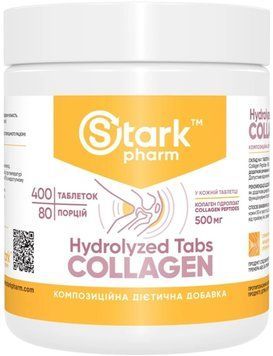 Stark Pharm Collagen Peptides - 400 Tablets 1457790 фото