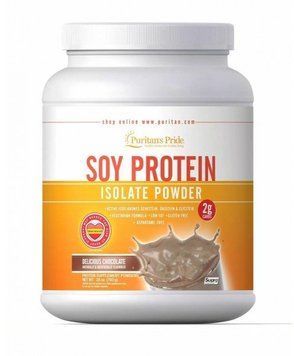 Протеин Puritan's Pride Soy Protein Isolate Powder 793 g /25 servings/ Chocolate 777034 фото