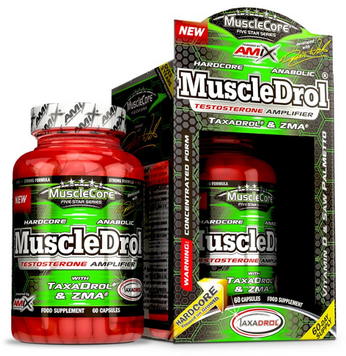 Бустер тестостерону Amix MuscleCore&reg; MuscleDrol Anabolic 60 caps / 60 servings 1059686 фото