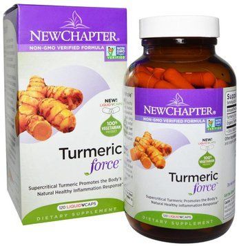 New Chapter Turmeric Force 120 Veg Caps Куркума 551865 фото