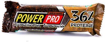 Power Pro Протеїновий батончик 36% 60 g Моккачіно 423039 фото