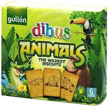 Печиво Gullon Dibus Animals 600 г 956207 фото