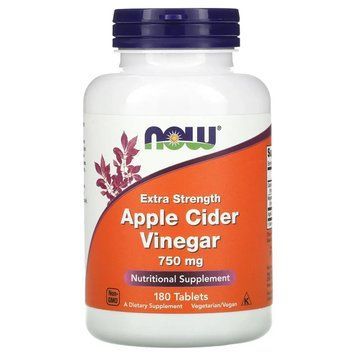 Нові продукти Apple Cider Vinegar 750 mg - 180 Tablets 1450137 фото